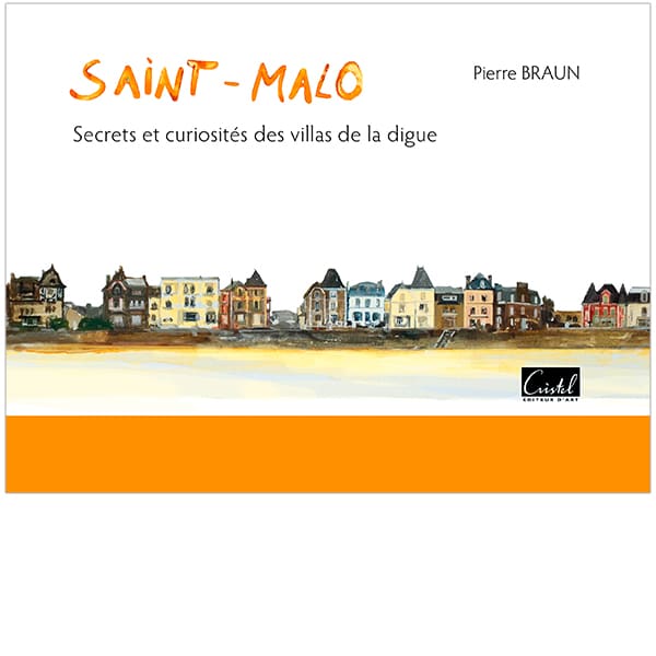 Livre leporello Saint-Malo villas Pierre Braun éditions Cristel