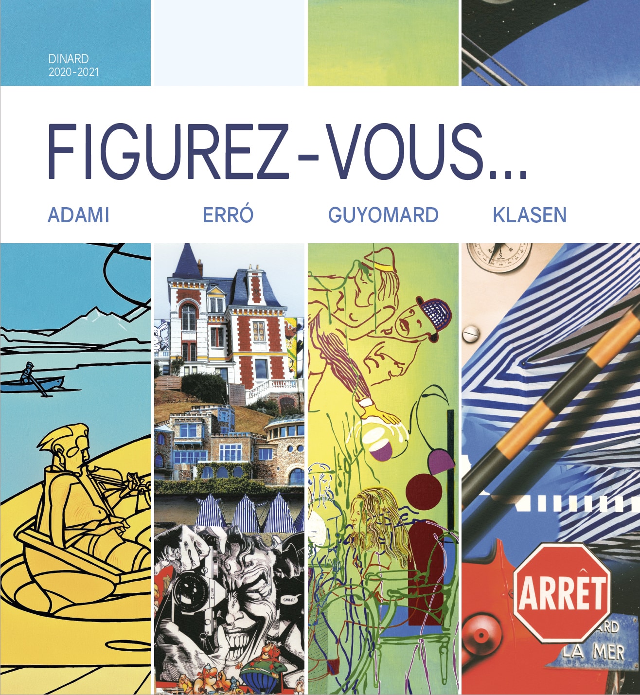 Catalogue Figurez-vous exposition Dinard - éditions Cristel
